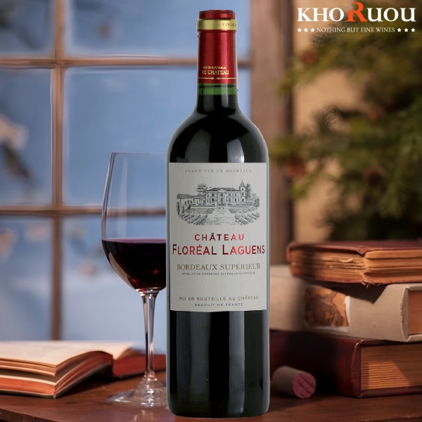 Rượu vang Pháp Château Floreal Laguens khoruou