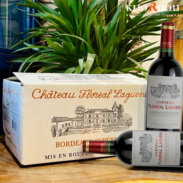 Rượu vang Pháp Château Floreal Laguens khoruou