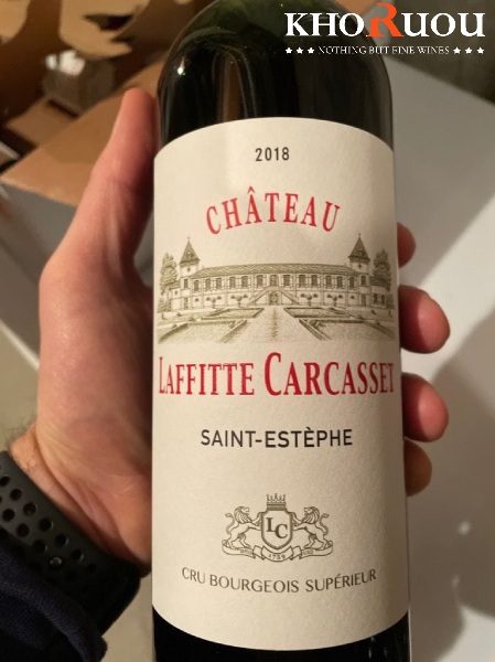 Rượu vang Pháp Château Laffitte Carcasset khoruou