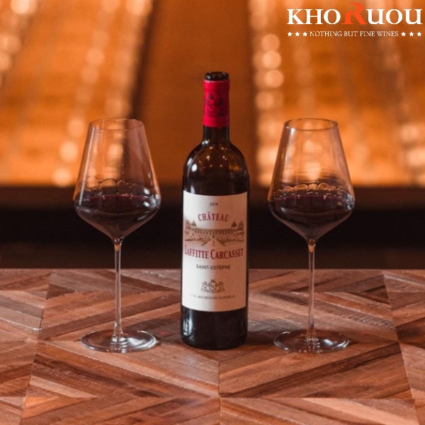 Rượu vang Pháp Château Laffitte Carcasset khoruou