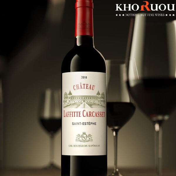 Rượu vang Pháp Château Laffitte Carcasset khoruou