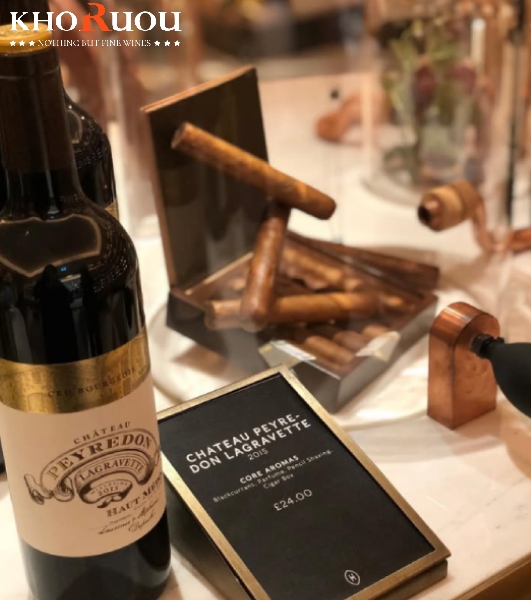 Rượu vang Pháp Chateau Peyredon Lagravette khoruou