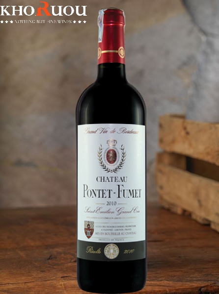 Rượu vang Pháp Château Pontet-Fumet khoruou