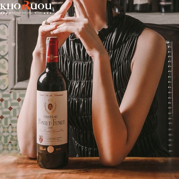 Rượu vang Pháp Château Pontet-Fumet khoruou