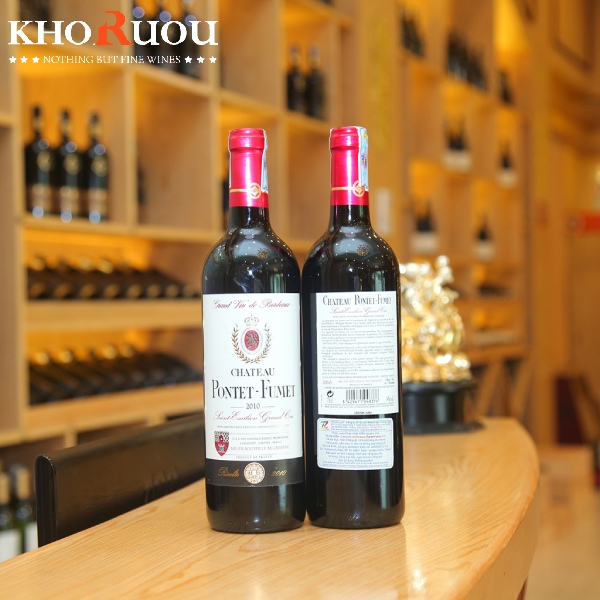 Rượu vang Pháp Château Pontet-Fumet khoruou