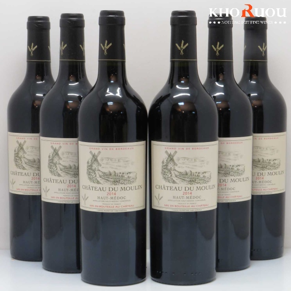Rượu vang Pháp Château du Moulin khoruou