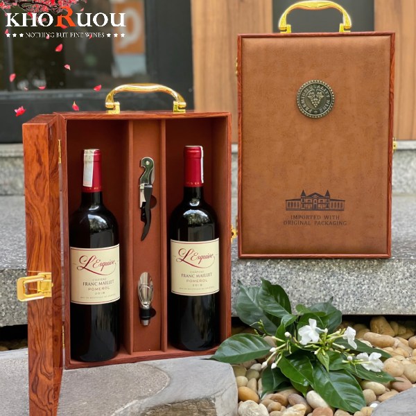 Rượu vang Pháp L'Esquive Chateau Franc Maillet khoruou