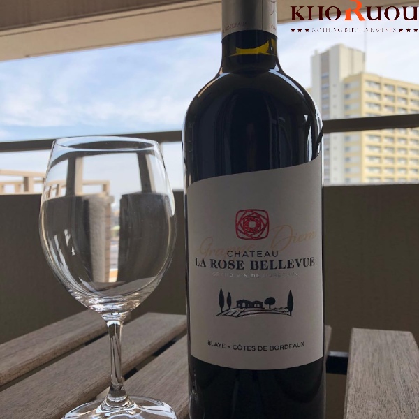 Rượu vang Pháp Château La Rose Bellevue Cuvée Grappe Diem Rouge khoruou