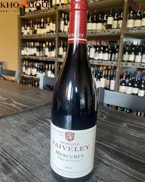 Rượu vang Pháp Domaine Faiveley Mercurey Vieilles Vignes khoruou