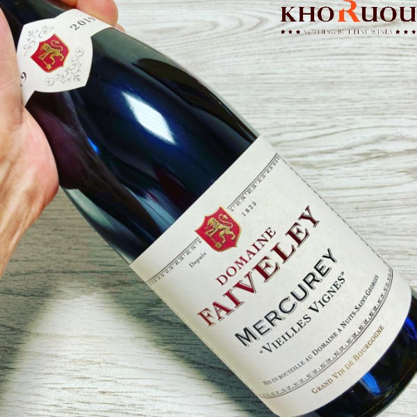 Giới thiệu về Rượu vang Pháp Domaine Faiveley Mercurey Vieilles Vignes khoruou