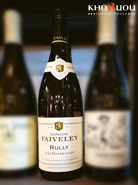 Rượu vang Pháp Domaine Faiveley Rully "Les Villeranges" khoruou