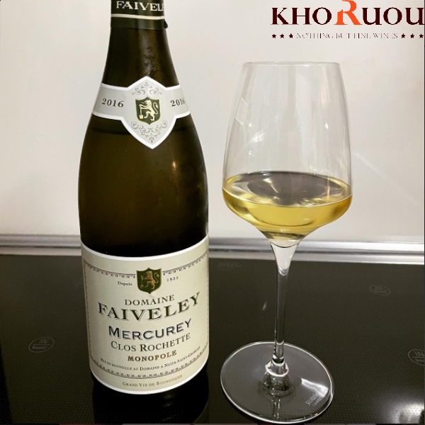 Rượu vang Pháp Domaine Faiveley "Clos Rochette" Mercurey Monopole White khoruou