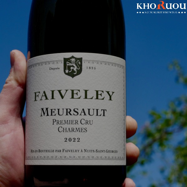 Rượu vang Pháp Meursault Premier Cru "Charmes" khoruou
