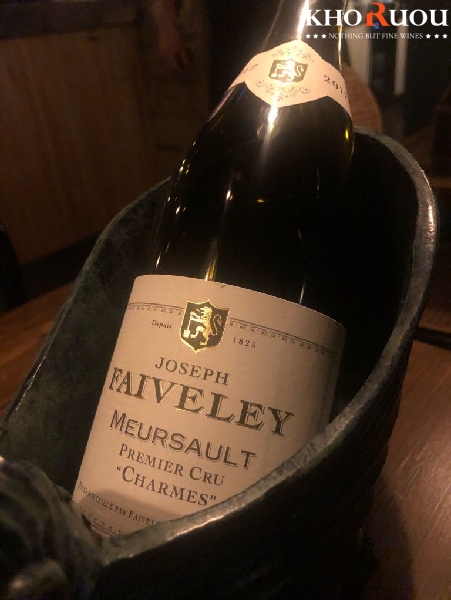 Rượu vang Pháp Meursault Premier Cru "Charmes" khoruou