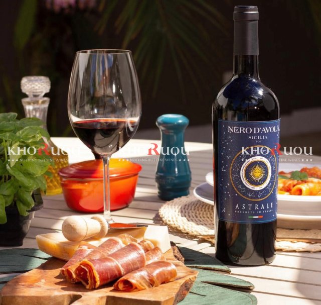 Rượu Vang Ý ASTRALE NERO D'AVOLA Sicilia DOC