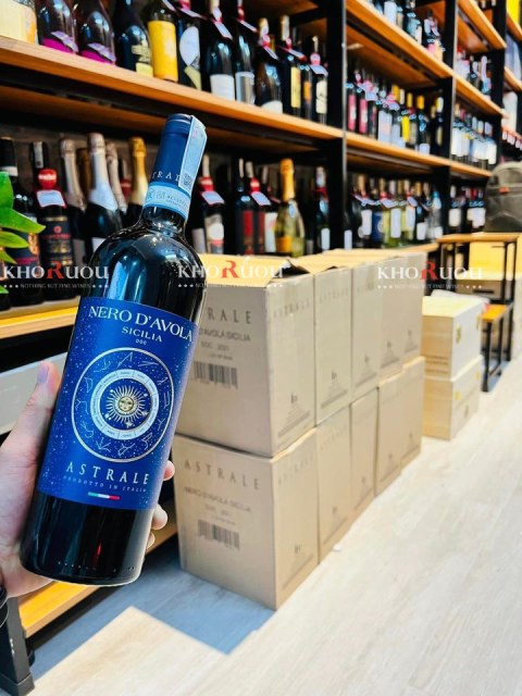 Rượu Vang Ý ASTRALE NERO D'AVOLA Sicilia DOC