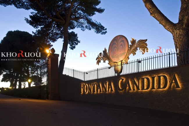 Rượu Vang Ý Fontana Candida Roma DOC Bianco 13.5%