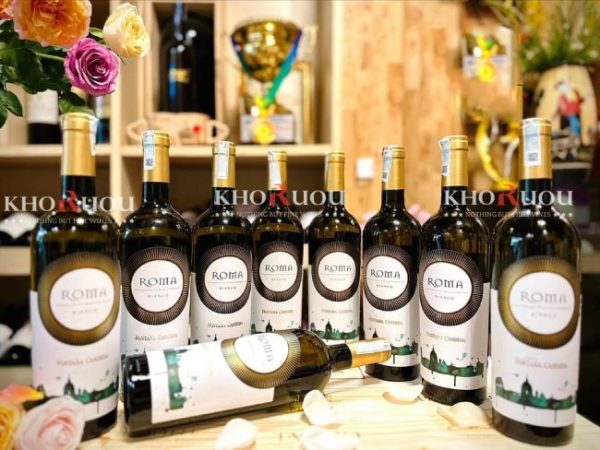 [ĐỘC QUYỀN] Rượu Vang Ý Fontana Candida Roma DOC Bianco 13.5%