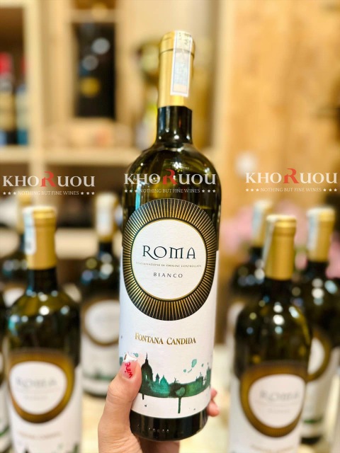 Rượu Vang Ý Fontana Candida Roma DOC Bianco 13.5%
