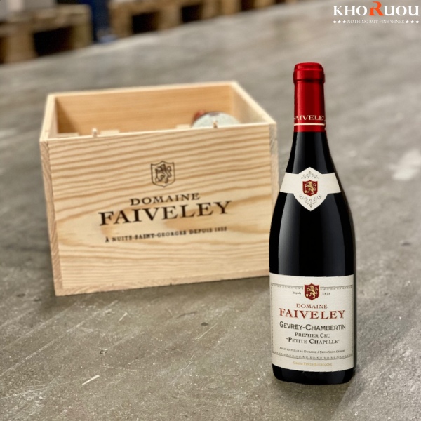 Rượu vang Pháp Domaine Faiveley Gevrey-Chambertin Premier Cru "Petite Chapelle" khoruou