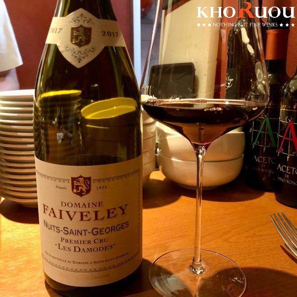 Rượu vang Pháp Domaine Faiveley Nuits-Saint-Georges Premier Cru "Les Damodes" khoruou