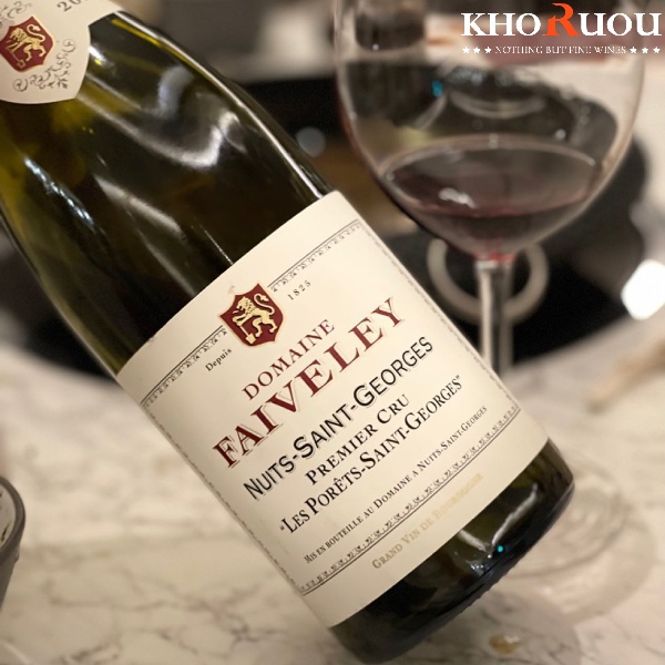 Rượu vang Pháp Domaine Faiveley Nuits-Saint-Georges Premier Cru "Les Porêts St Georges" khoruou