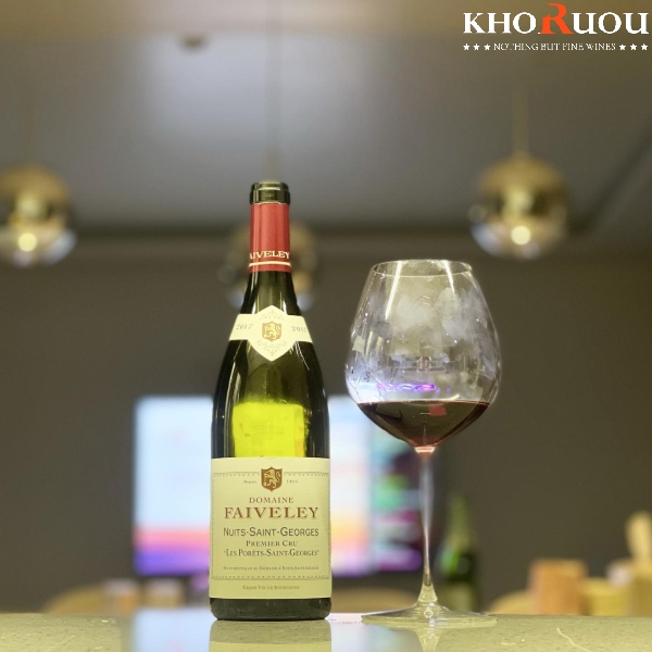 Rượu vang Pháp Domaine Faiveley Nuits-Saint-Georges Premier Cru "Les Porêts St Georges" khoruou