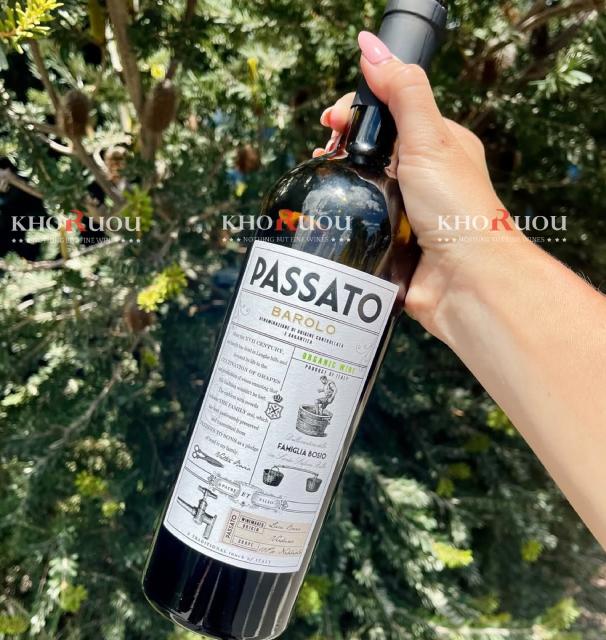 Rượu Vang Ý Bosio PASSATO Barolo DOCG Organic