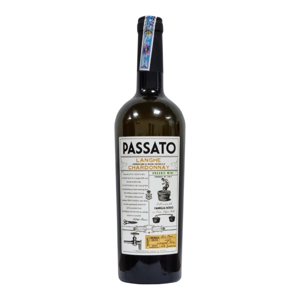 Rượu Vang Ý Bosio PASSATO Langhe DOC Chardonay Organic