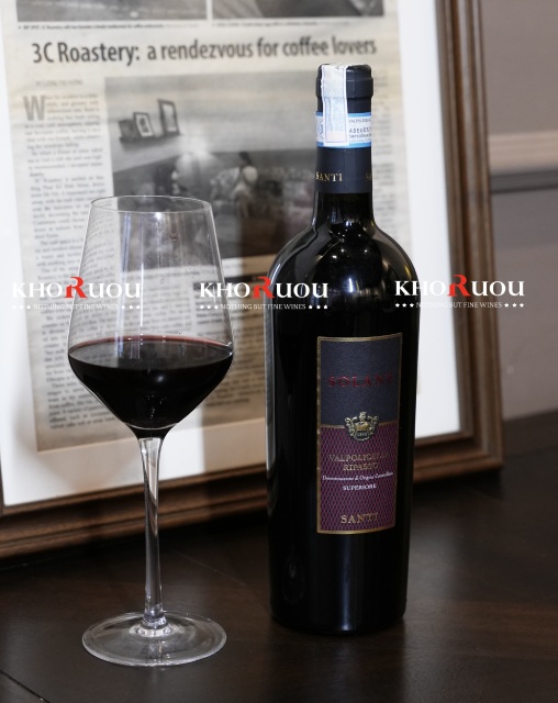 Rượu Vang Ý Solane Valpolicella Classico Superiore Ripasso DOC
