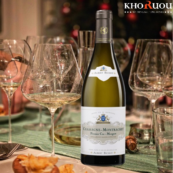 Rượu vang Pháp Albert Bichot Chassagne-Montrachet Premier Cru "Morgeot" khoruou