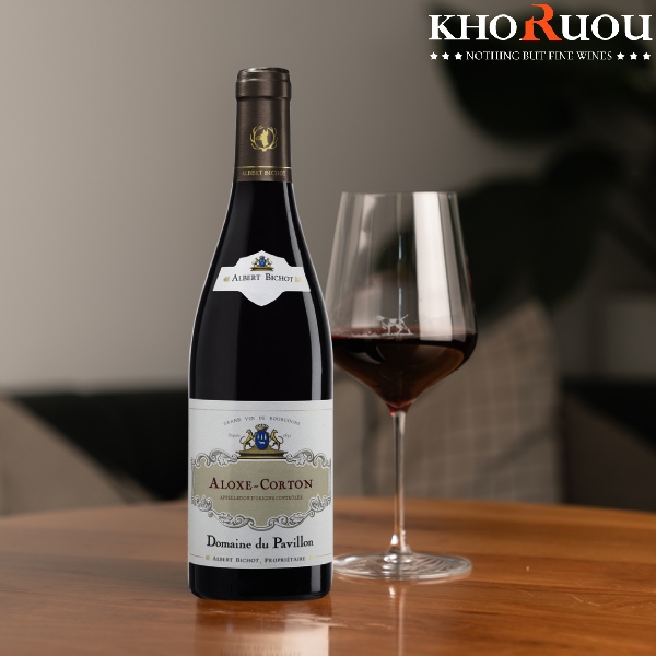 Rượu vang Pháp Albert Bichot Domaine du Pavillon Aloxe-Corton Bio Wine khoruou