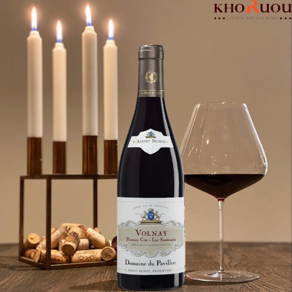 Rượu vang Pháp Albert Bichot Domaine du Pavillon Volvay Premier Cru "Les Santenots" khoruou