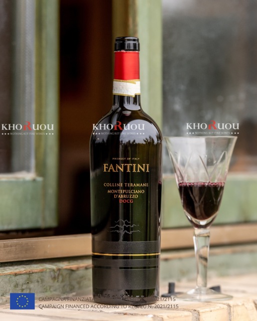 Rượu Vang Ý Fantini COLLINE TERAMANE Montepulciano d'Abruzzo DOCG