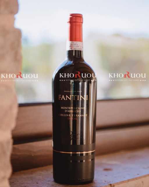 Rượu Vang Ý Fantini COLLINE TERAMANE Montepulciano d'Abruzzo DOCG