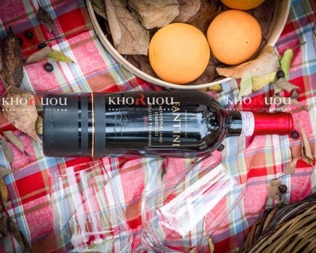Rượu Vang Ý Fantini COLLINE TERAMANE Montepulciano d'Abruzzo DOCG