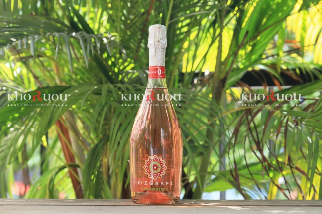 Rượu Vang Ý Sparkling FIZGRAPE Strawberry