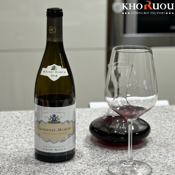 Rượu vang Pháp Albert Bichot Chambolle-Musigny khoruou