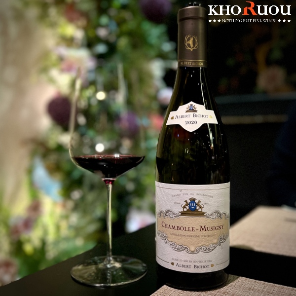 Rượu vang Pháp Albert Bichot Chambolle-Musigny khoruou
