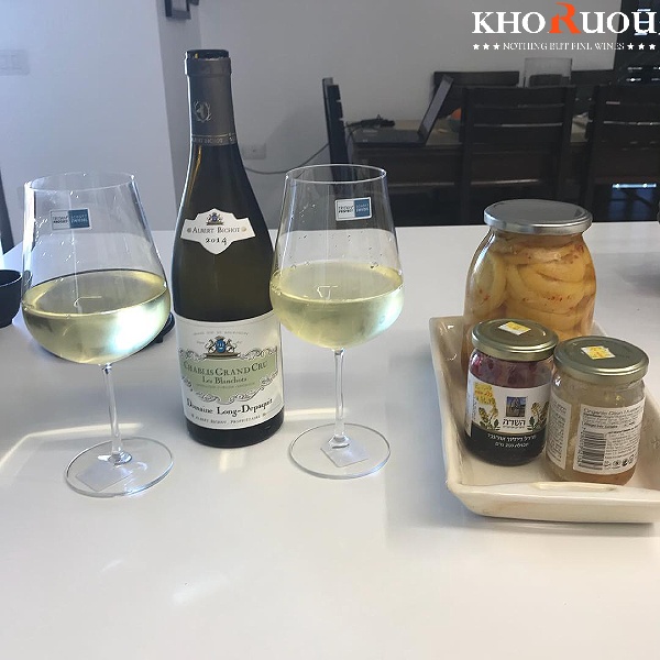 Rượu vang Pháp Albert Bichot Domaine Long-Depaquit Chablis Grand Cru "Les Blanchots" khoruou