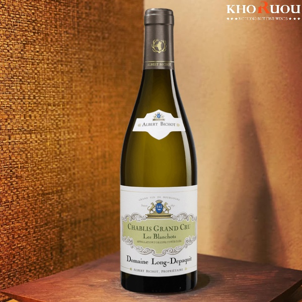 Rượu vang Pháp Albert Bichot Domaine Long-Depaquit Chablis Grand Cru "Les Blanchots" khoruou