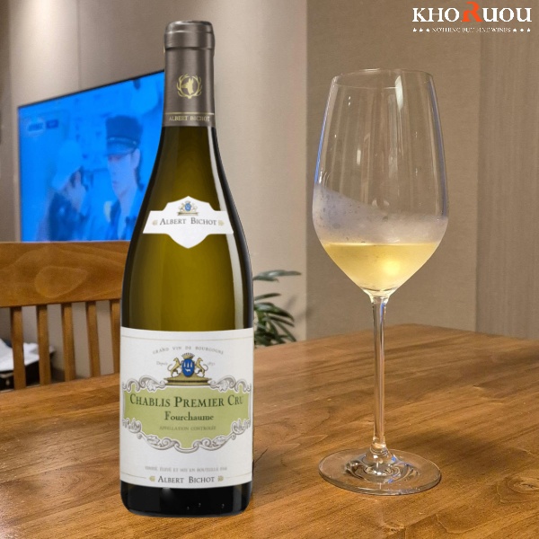 Rượu vang Pháp Albert Bichot Domaine Long-Depaquit Chablis Premier Cru "Fourchaume" khoruou