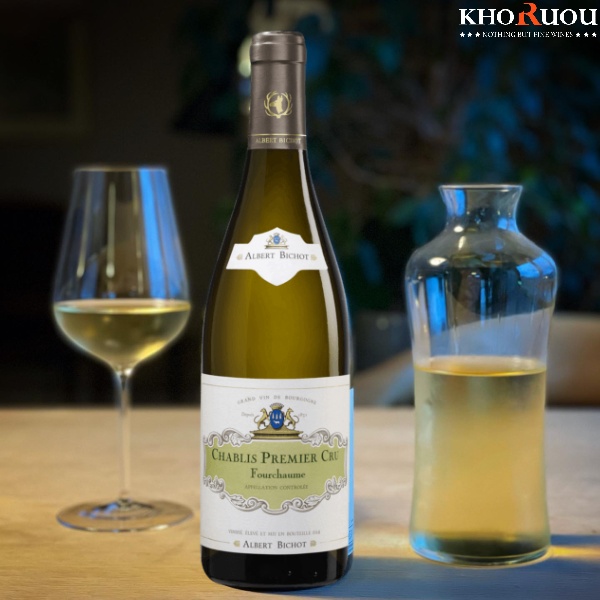 Rượu vang Pháp Albert Bichot Domaine Long-Depaquit Chablis Premier Cru "Fourchaume" khoruou