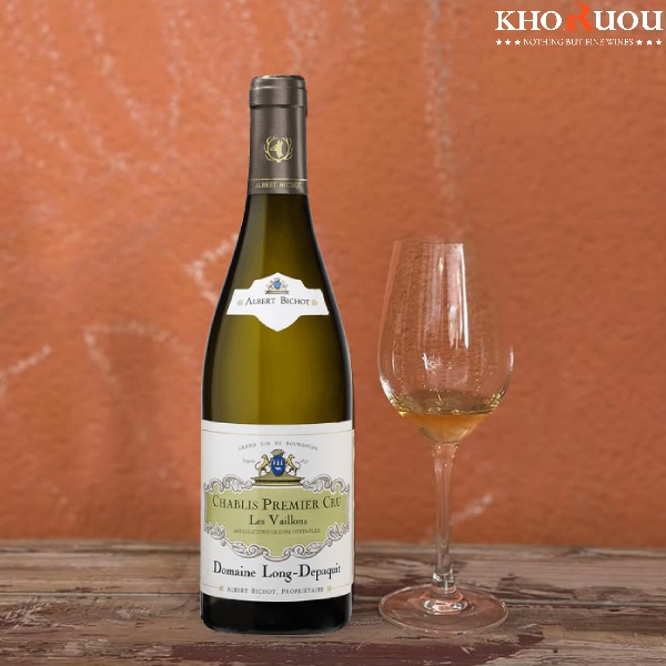 Rượu vang Pháp Albert Bichot Domaine Long-Depaquit Chablis Premier Cru "Les Vaillons" khoruou