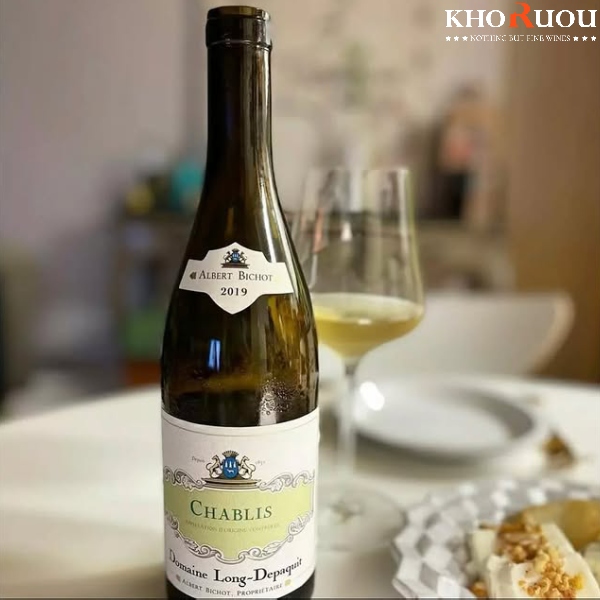 Rượu vang Pháp Albert Bichot Domaine Long-Depaquit Chablis khoruou