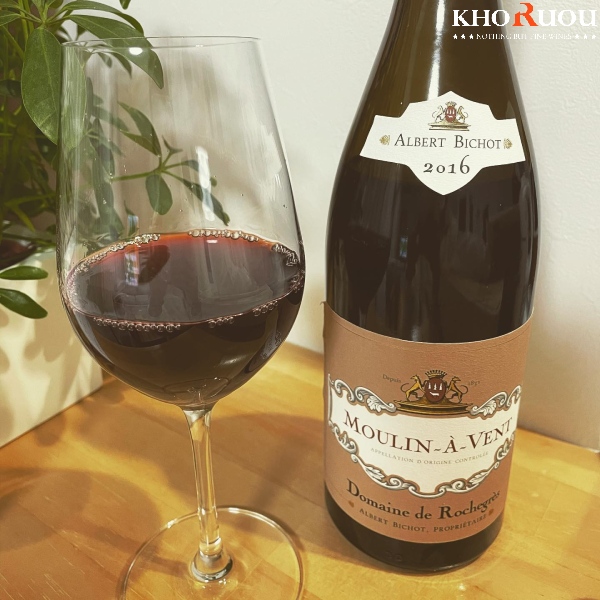 Rượu vang Pháp Albert Bichot Domaine de Rochegrès Moulin-à-Vent "Le Roc" khoruou