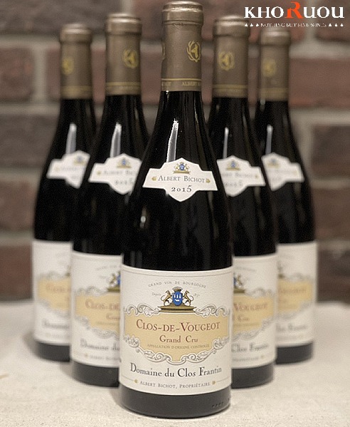 Rượu vang Pháp Albert Bichot Domaine du Clos Frantin Clos de Vougeot Grand Cru khoruou