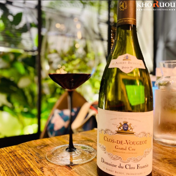 Rượu vang Pháp Albert Bichot Domaine du Clos Frantin Clos de Vougeot Grand Cru khoruou
