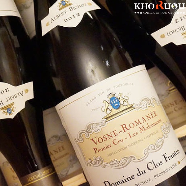 Rượu vang Pháp Albert Bichot Domaine du Clos Frantin Vosne-Romanée Premier Cru "Les Malconsorts" khoruou