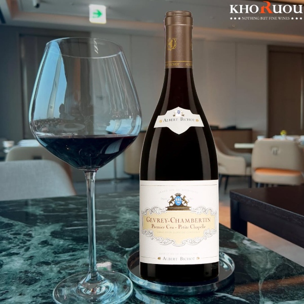 Rượu vang Pháp Albert Bichot Gevrey-Chambertin Premier Cru _Petite Chapelle_ Khoruou